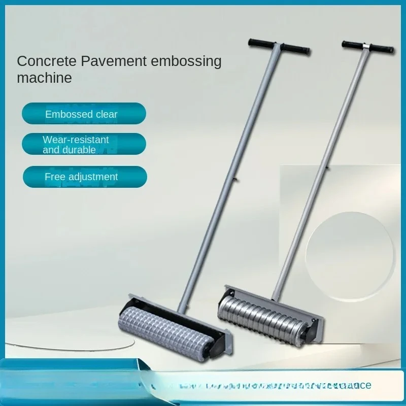 Concrete Cement Pavement Embossing Roller Knurling Tool