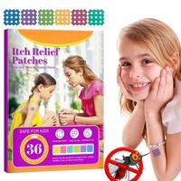 Itch-Relief Patch Anti Itch After Sting Patch 36 Count Soothing Bite Patches For Kids & Adults Fast-Acting Reduce After-Bite