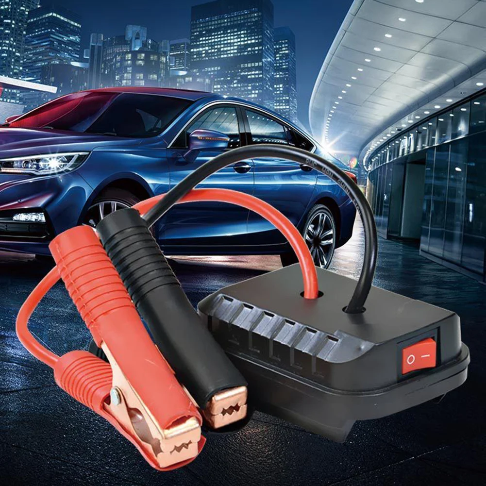 1set A3/2106 Jump Starter Adapter Dayaikan Peralatan Anda Dengan Dual USB & Dukungan 12V Jump Starter Mobil Alat Daya Baterai Aksesoris