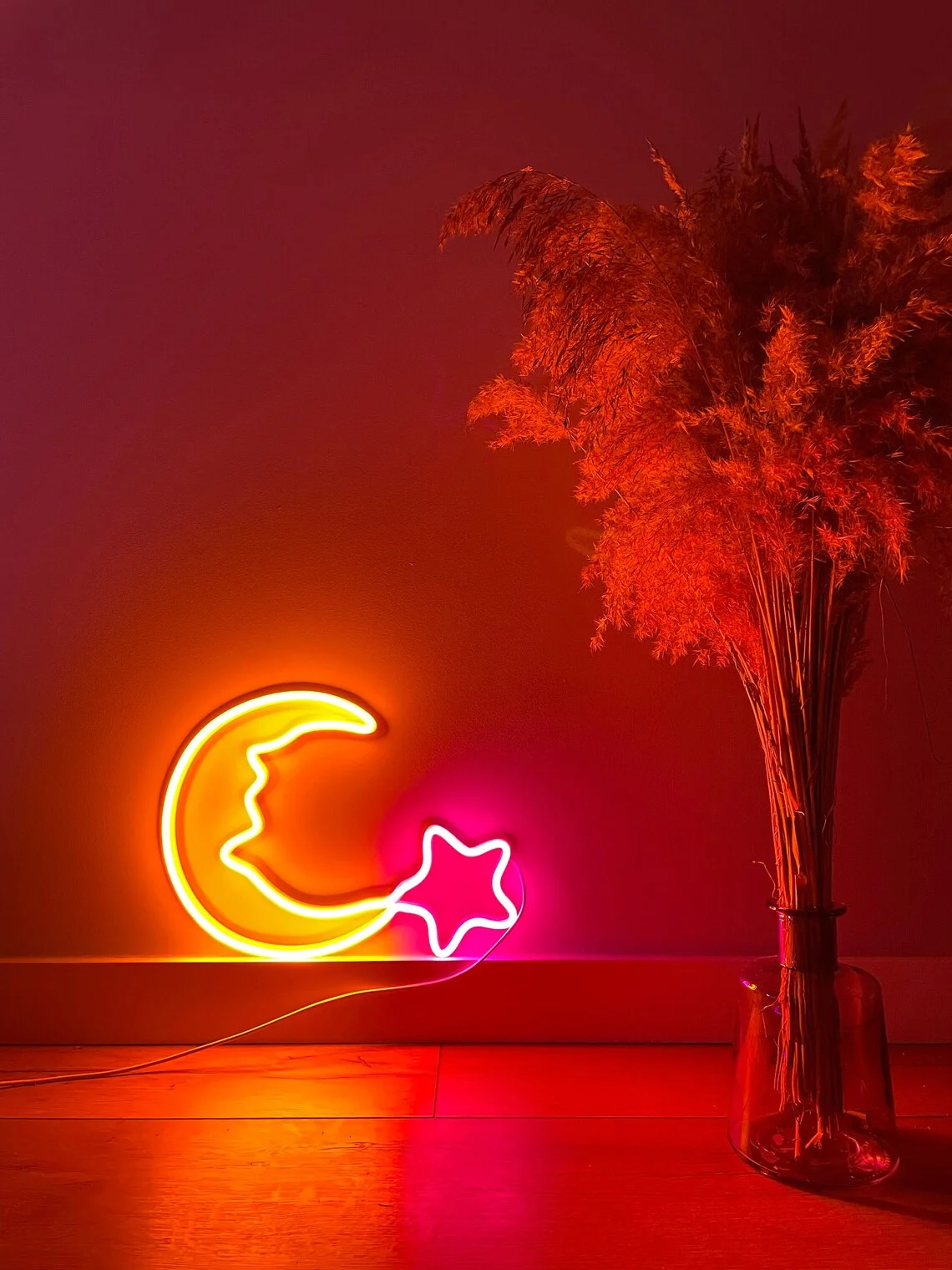 

Custom Neon Sign Moon Star Led Neon Lights for Baby Nursery Room Night Lights for Kids Room Atmosphere Art Signs Gift