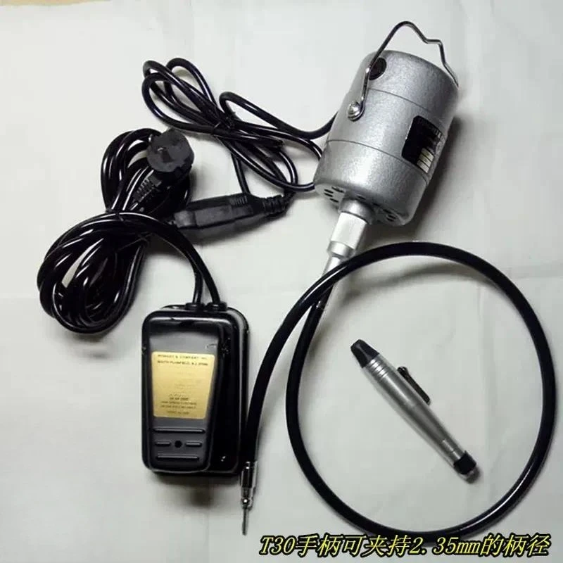 Variable Speed Jewelry Hanging Grinder, Flex Shaft Polishing Motor for Jewellery Grinding & Buffing Work