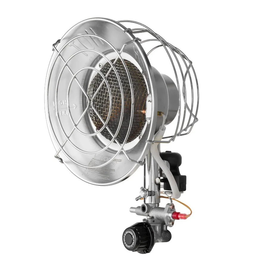 

Propane Tank Top Heater 15000 BTU Infrared Radiant Single Burner Round