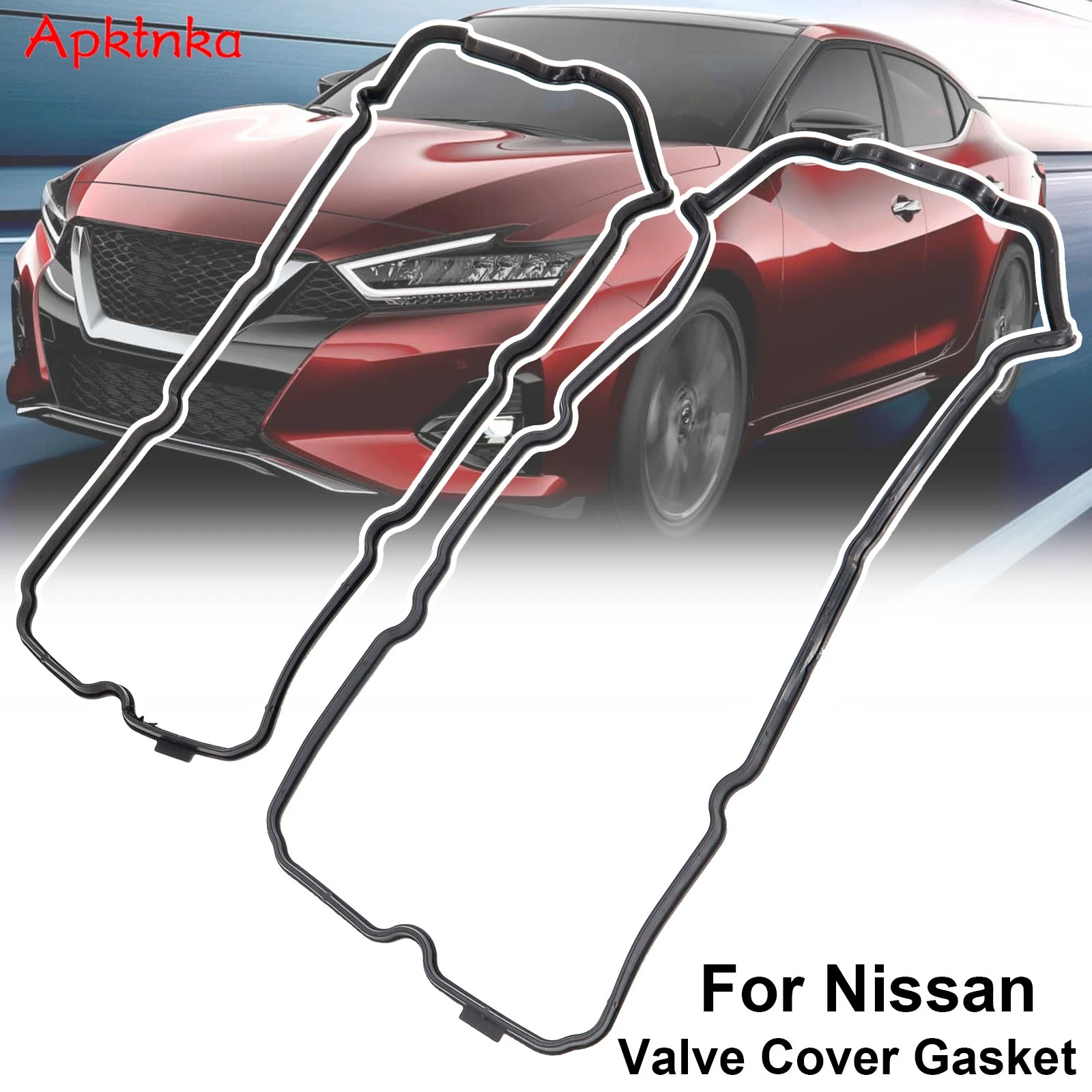 2pcs Car Engines Parts Valve Cover Gasket Accessories For Nissan Frontier 4.0L Maxima 3.5L V6 DOHC 2005 2006 2007-2014 VS50608R