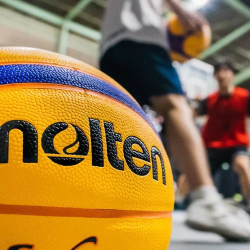 Imagen 2 del producto Balón de baloncesto Molten 5000 3x3 PU Certificación oficial Balón de baloncesto de competición Balón de entrenamiento estándar para hombres y mujeres TAMAÑO 7