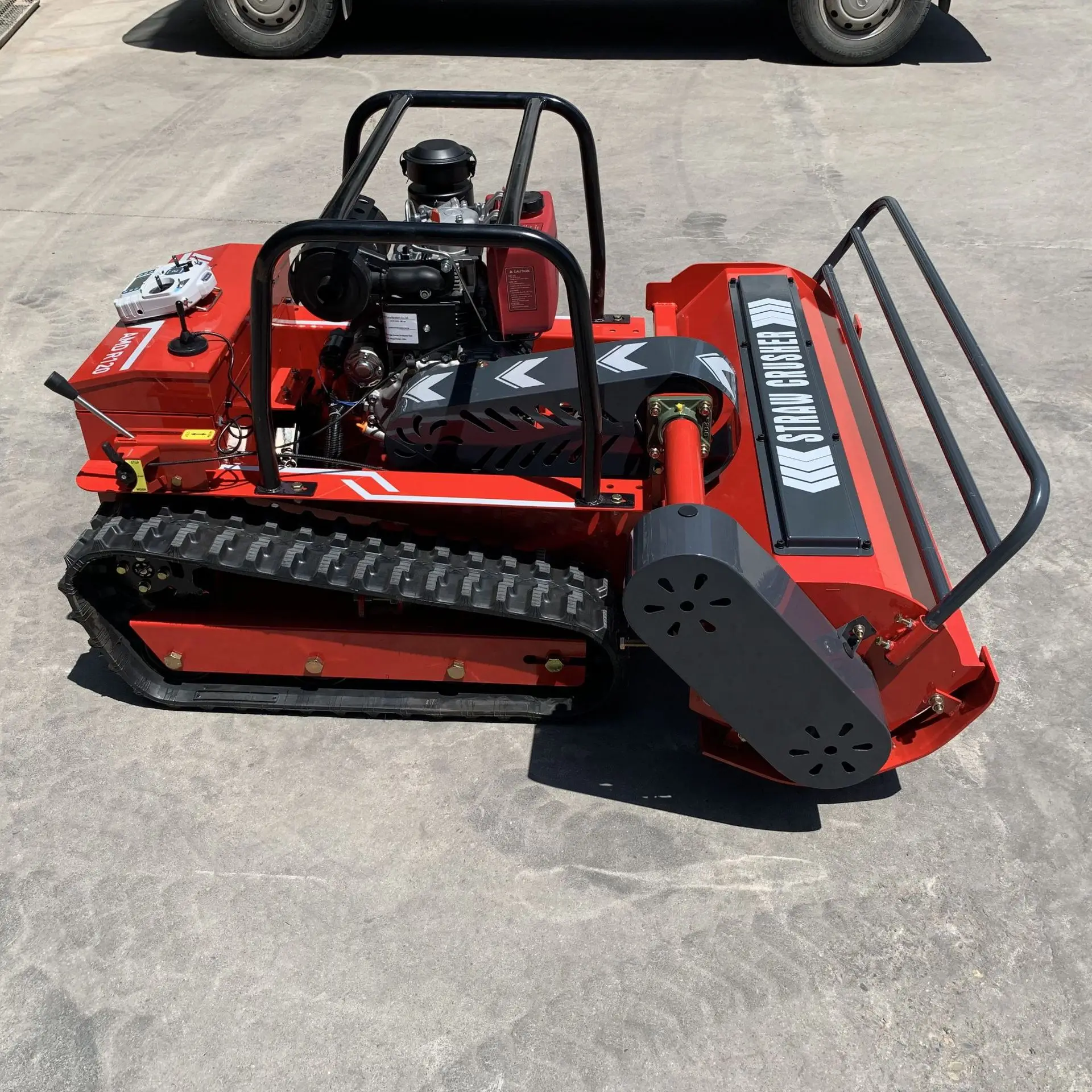 Tondeuse à Gazon Télécommandée, Machine de Désherbage Agricole, Variée, pour Jardin et Verger