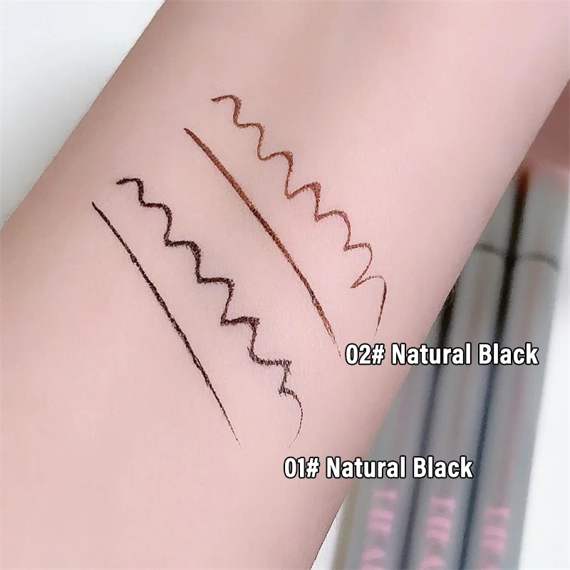 Ultra Thin Black Brown Lower Eyelash Eyeliner Pen Waterproof Lasting Smooth Lying Silkworm Eyes Liner Pencils Eye Makeup Tools