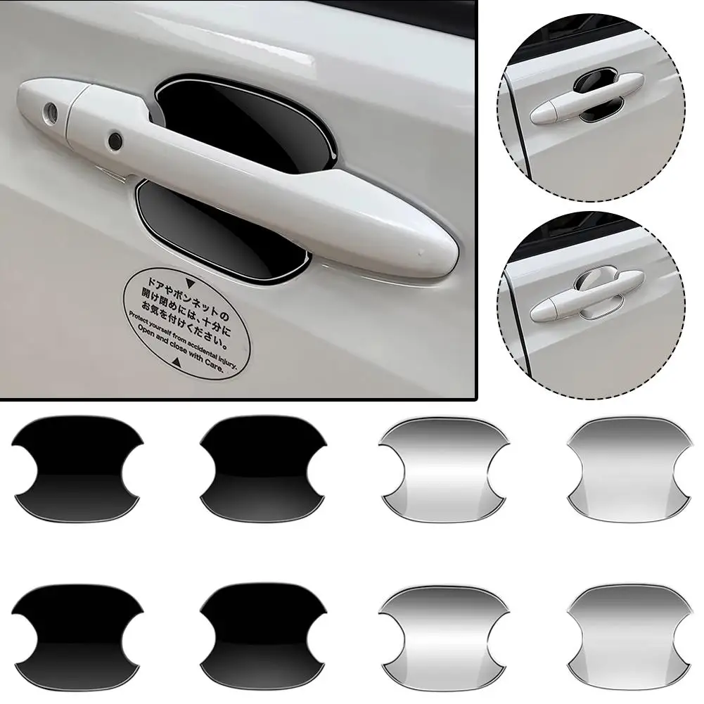 4pcs/set 24 For Honda FREED AIR/CROSSTAR External Door Bowl Door Knob Protector Sticker Bowl Cover Panel Modification