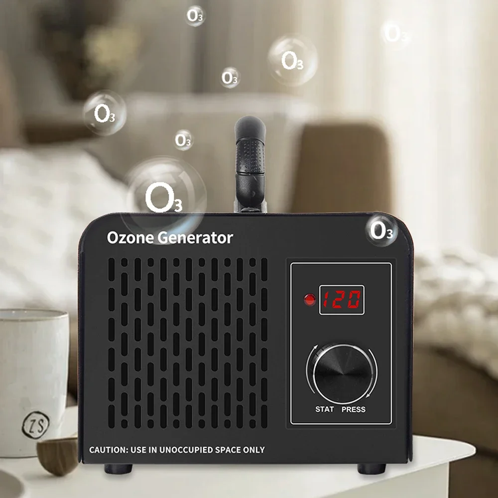 12g Ozone Machine Ozone Generator Air Purifier Remove FormaldehydeOdor Deodorize Home Kitchen Office Car Ozon Cleaner Ozonizador