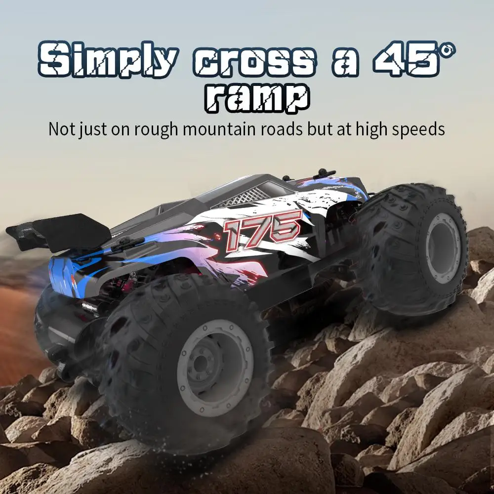 JJRC Q175 2.4G RC Racing Drift Car Electric  High Speed Radio Control Truck with Light Climbing Off Road For Boys Kids and Adult