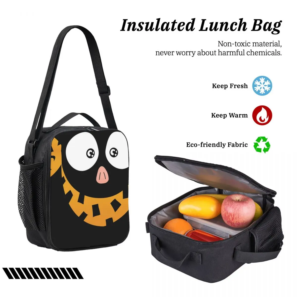 P Chan Ranma Zaino Studente Ragazzi Ragazze BookBag Borsa da scuola Borse a tracolla per computer Borsa da pranzo isolata 3ps Astuccio