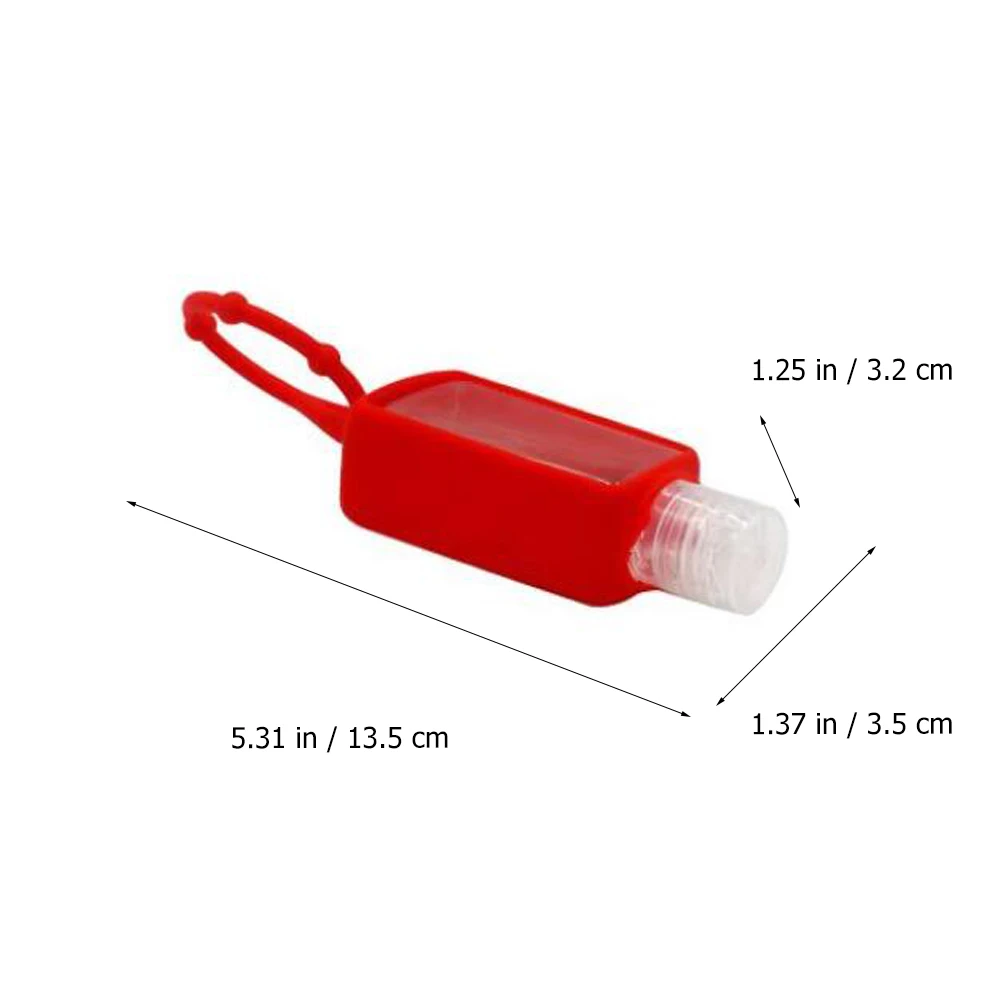 

20pcs 30Ml Silicone Protective Perfume Bottle Case Portable Travel Holder Durable Soft Skin Friendly Mini Container For
