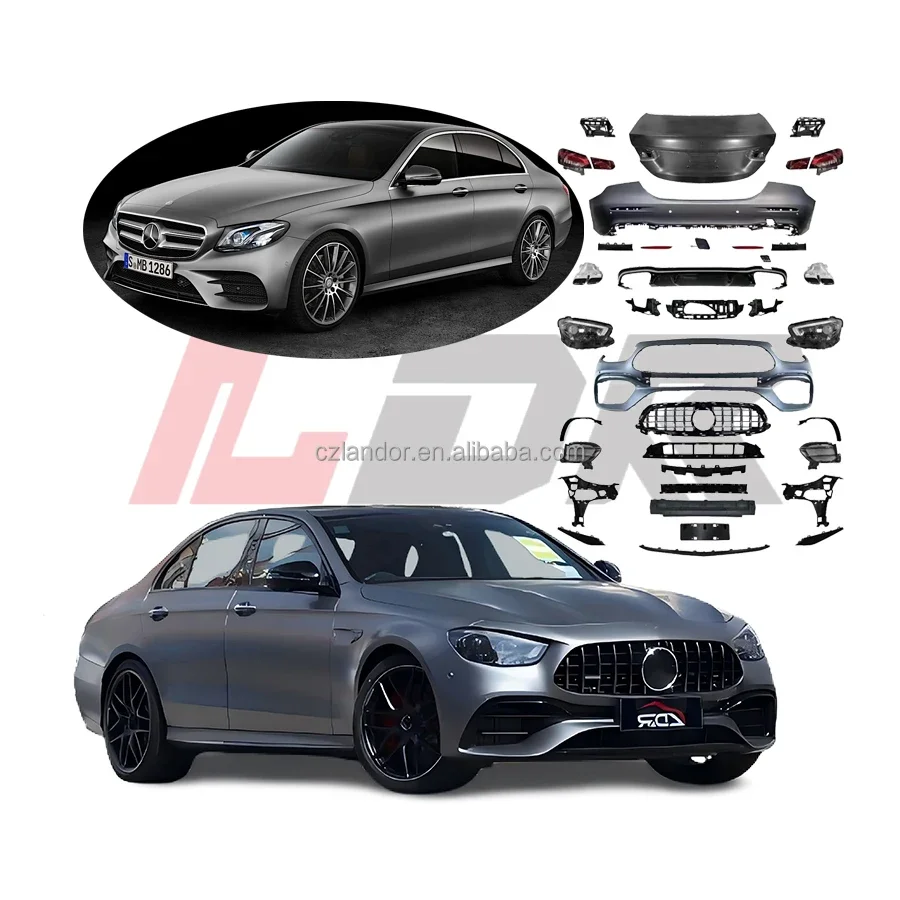 

XDS C-Latest Arrival For E Class W213 2016-2020 Body Kit Modified To A-style E63 W213 2025 Style Facelifts With Lights Bumper