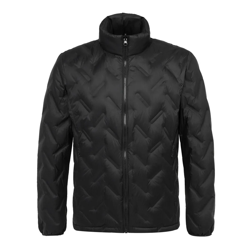 เสื้อแจ็คเก็ตกราฟีนสำหรับกิจกรรมกลางแจ้ง กันลม กันน้ำ อุ่นสบาย ไส้ขนเป็ด  มาตรฐานแห่งชาติใหม่ ไส้ขนเป็ดขาว 90% ซับใน