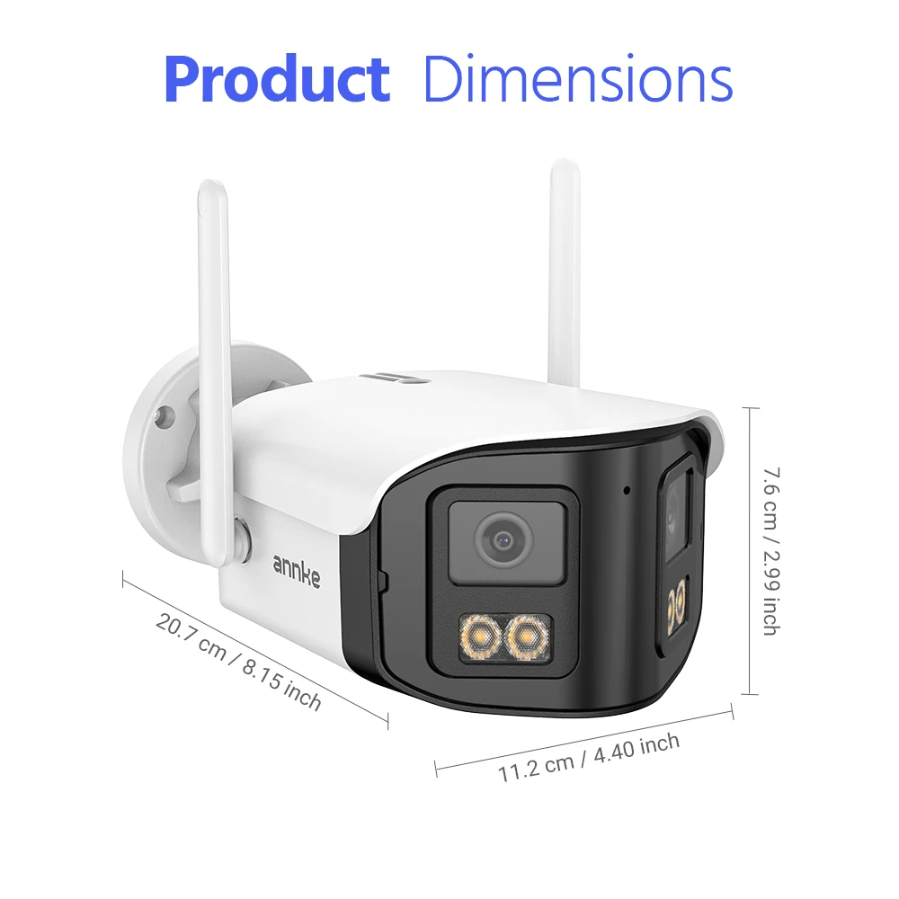 IP66 weatherproof security camera detail