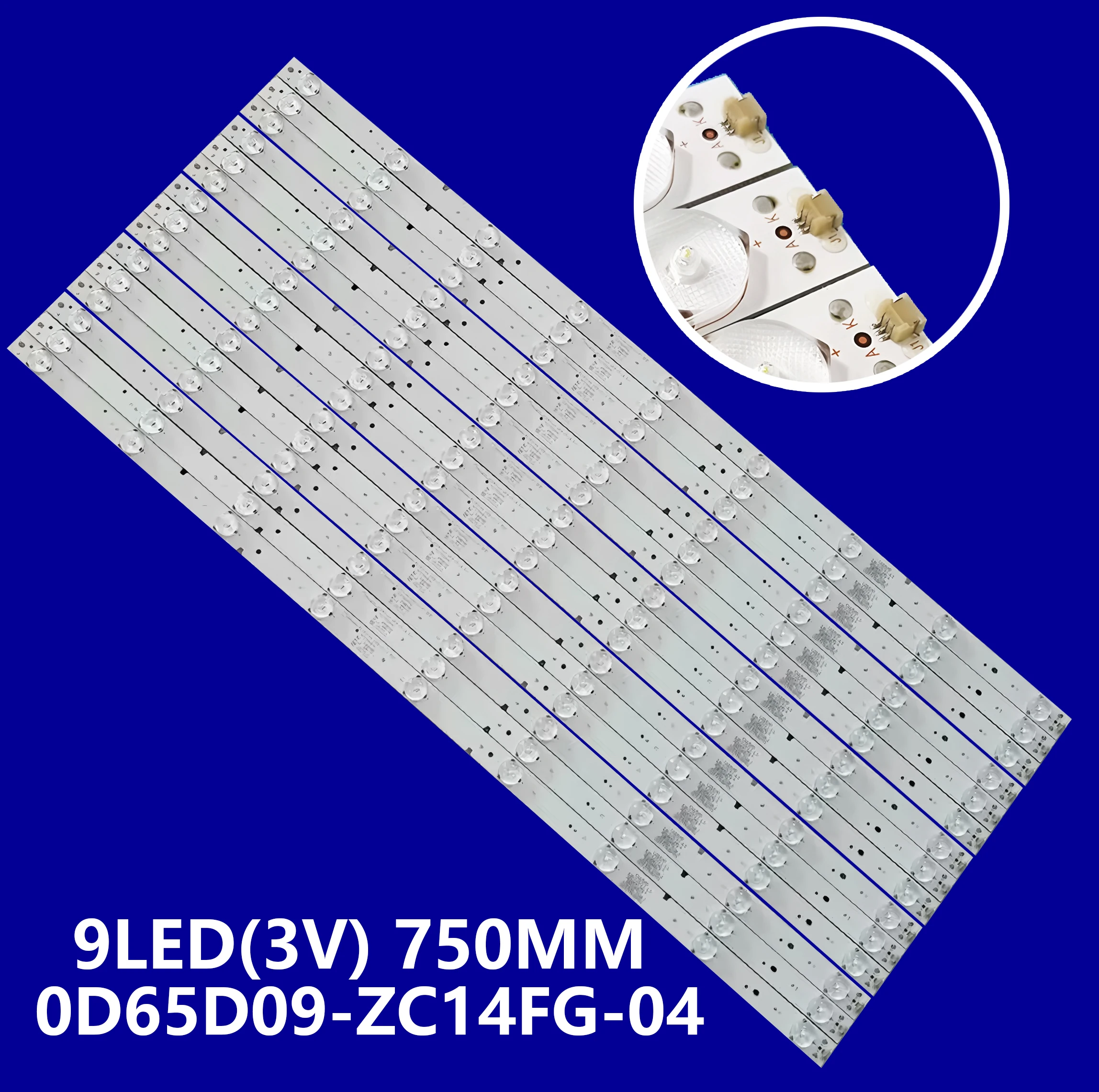 

led Backlight strip For LES-65B47M A650AD1N04 T650QVN04.5 0D65D09-ZC14FG-04 OD65D09-ZC21FG-04 303tt650031