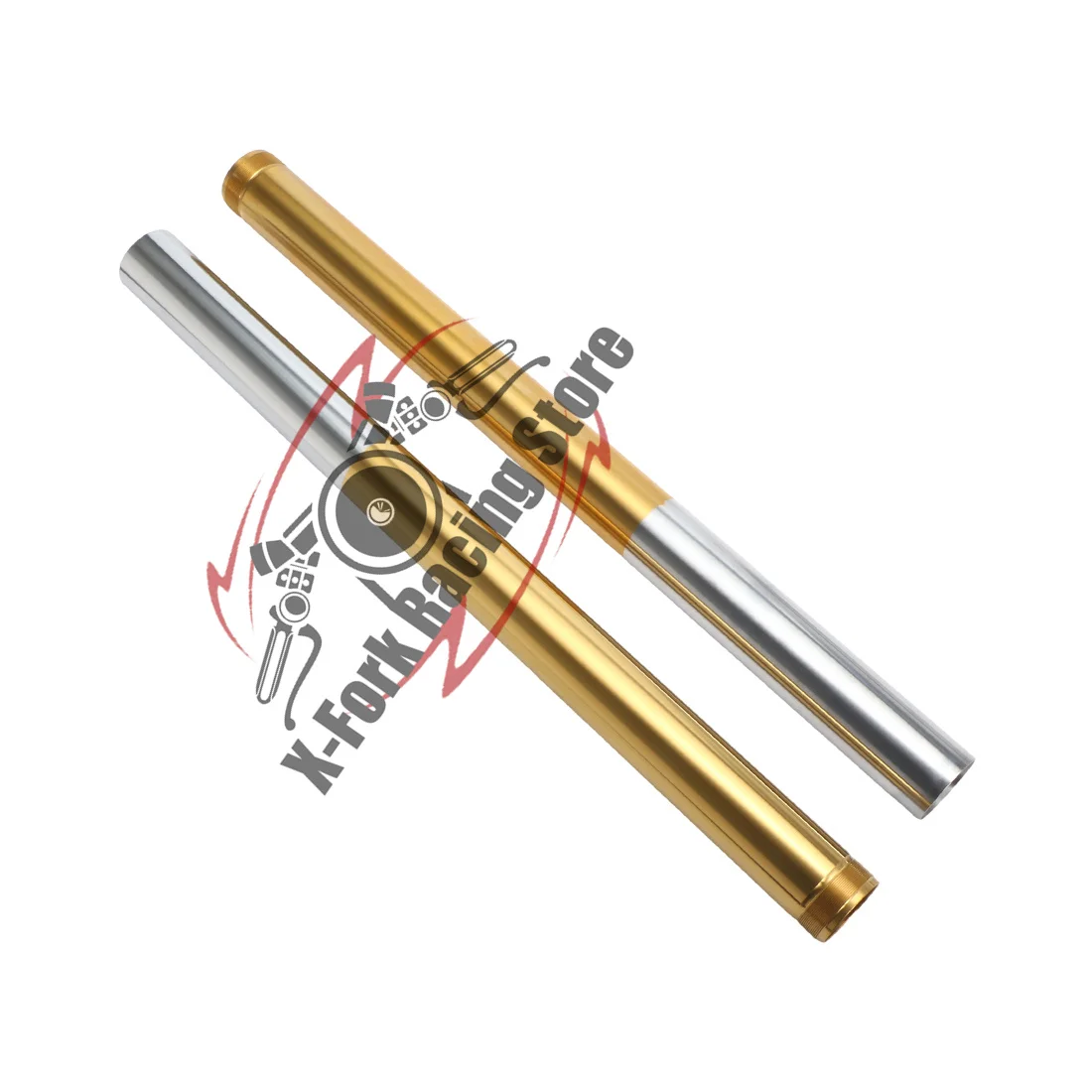 

Front Fork Inner Tubes Fork Pipes For DUCATI Hypermotard OHLINS 950 SP 936 2020 48x615mm DLC Plating Fork Suspension Shock Bars