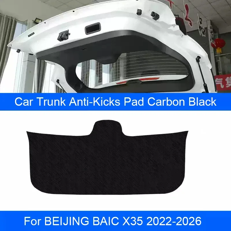 

Car B-Pillar Door Trunk Protect Sill Pad PU Leather Anti-Kicks Mat Scratch Auto Accessories For BEIJING BAIC X35 2022-2026