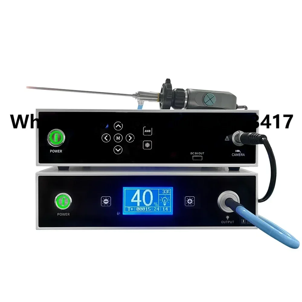 

Medical Full HD 1080p Endoscope Ca-me-ra System with Light Source for Pet Surgery laparoscopy Endoscopic