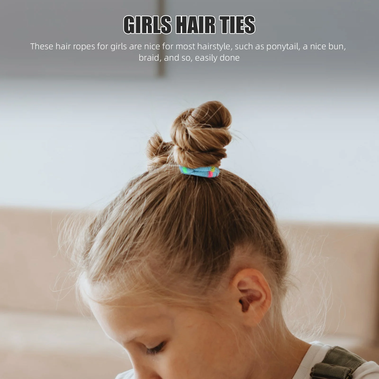 

200Pcs High Elasticity Hair Ties For Girls Small Scrunchies Baby Ponytail Holders Cute Kids Hair Accessories Styling Tools