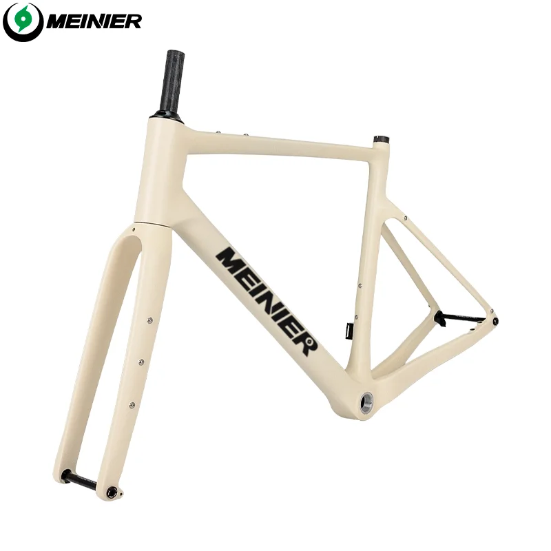 

Carbon Gravel Bike Frame 700C | 49-58cm Full Internal Carbon Routing Road Disc Carbon Frameset UltralighCustom