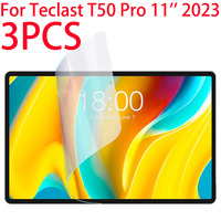 3 Packs PET Soft Film For Teclast T50 Pro 11 inch 2023 Screen Protector For T50Pro 11'' Protective Film Fit Screen