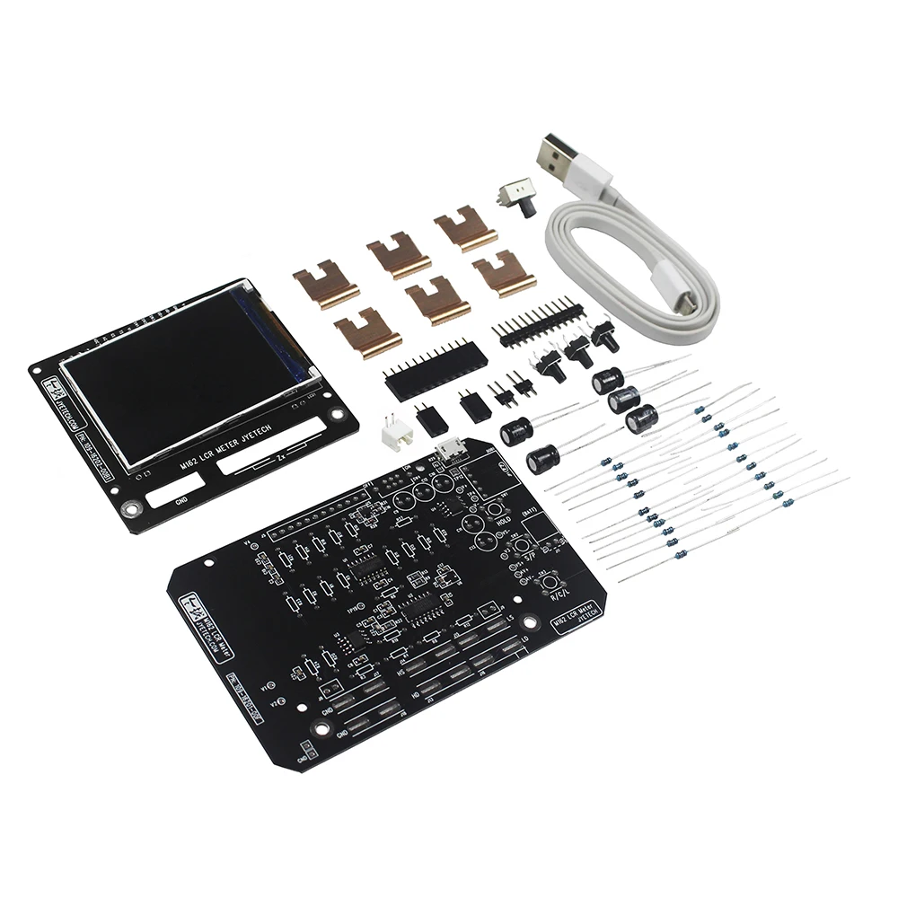 Imagem -04 - Precisão Capacitância Medidor 1pf 20mf 01 O-20mo Ohímetro Transistor Tester Frequency Tester Pwm Quadrado Onda Multímetro M16lcr Alta