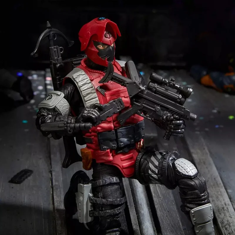 

Hasbro G.I.JOE Classified Series 91 Crimson Alley Viper Anime Action Figure - Model Toy Collection for Kids