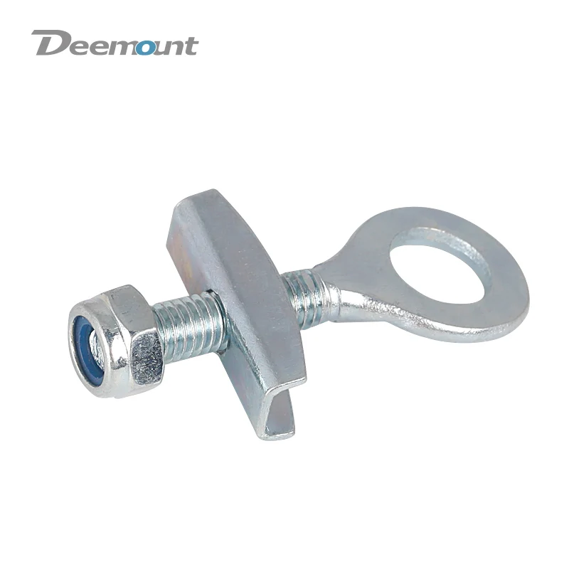 Deemount 2PCS Fixed Gear Bicycle Chain Adjust Bolt 35mm 1 Speed Commuting Bike Chain Tensioner Pull Tight Screw Bolts