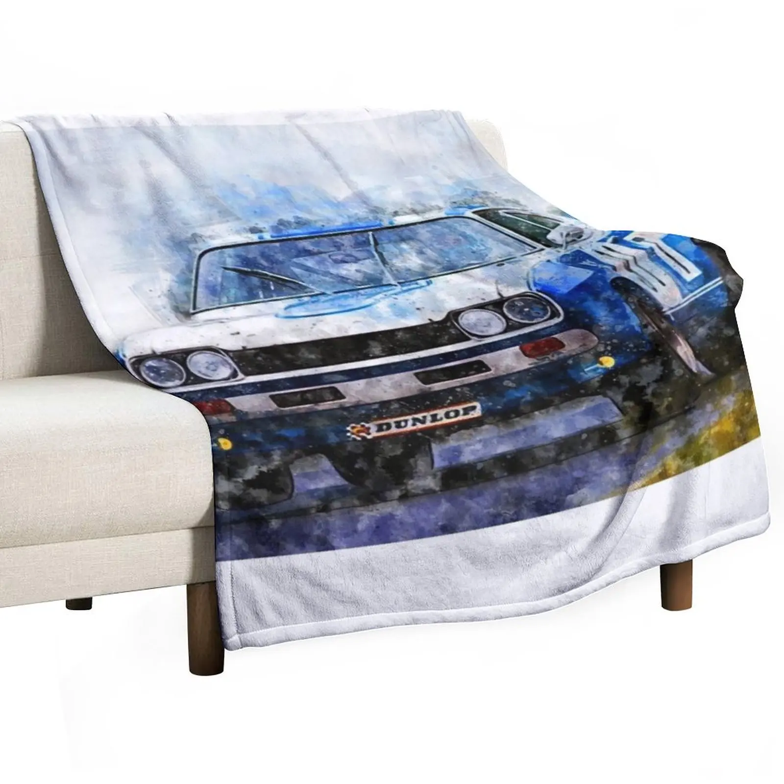 H. Stuck, Ford Capri 2600RS Throw Blanket Luxury Picnic warm for winter Soft Plush Plaid Blankets