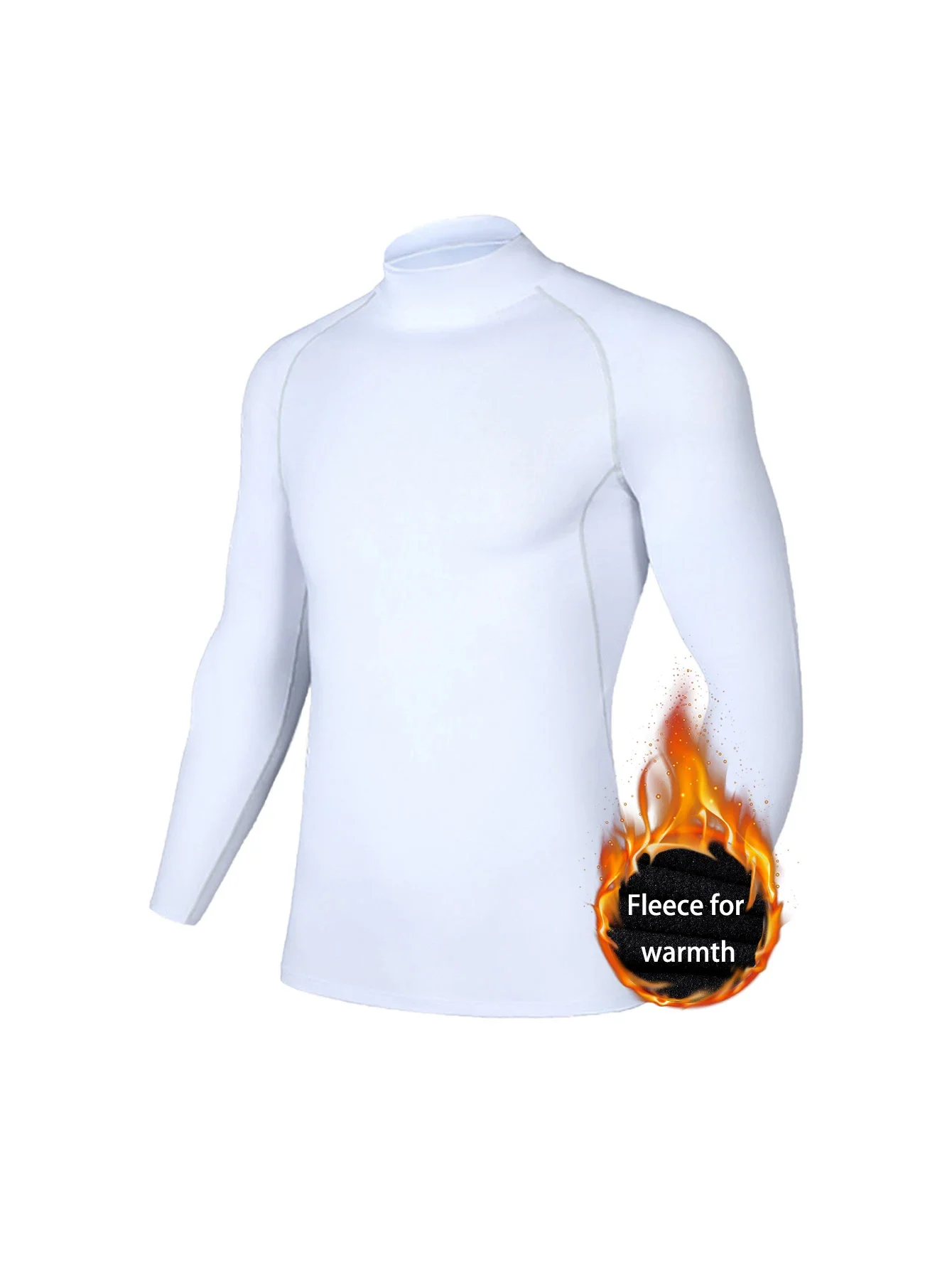 

Men's thermal top 2025, warm and breathable, tight and warm, sporty base layer, soft and highly elastic pajamas