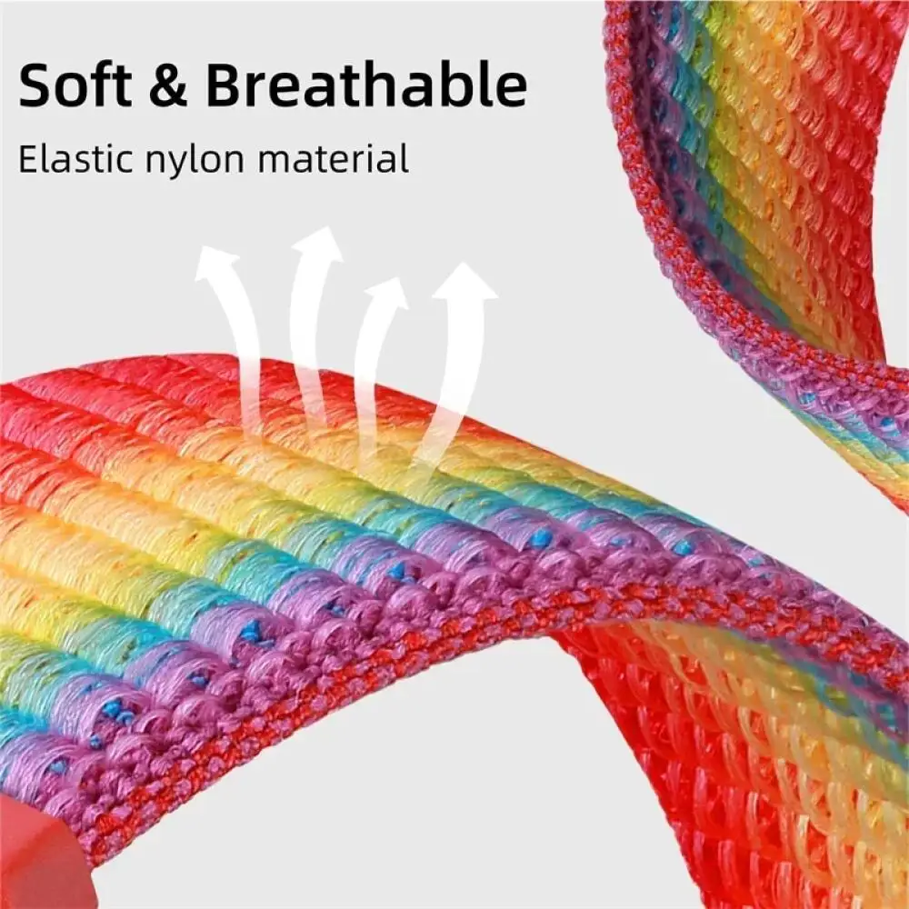 Nylonband für Xiaomi Mi Band 8 9 Pro Redmi Uhr 6 5 4 Atmungsaktives austauschbares Armband Armband Correa Armband Zubehör – Detail 11