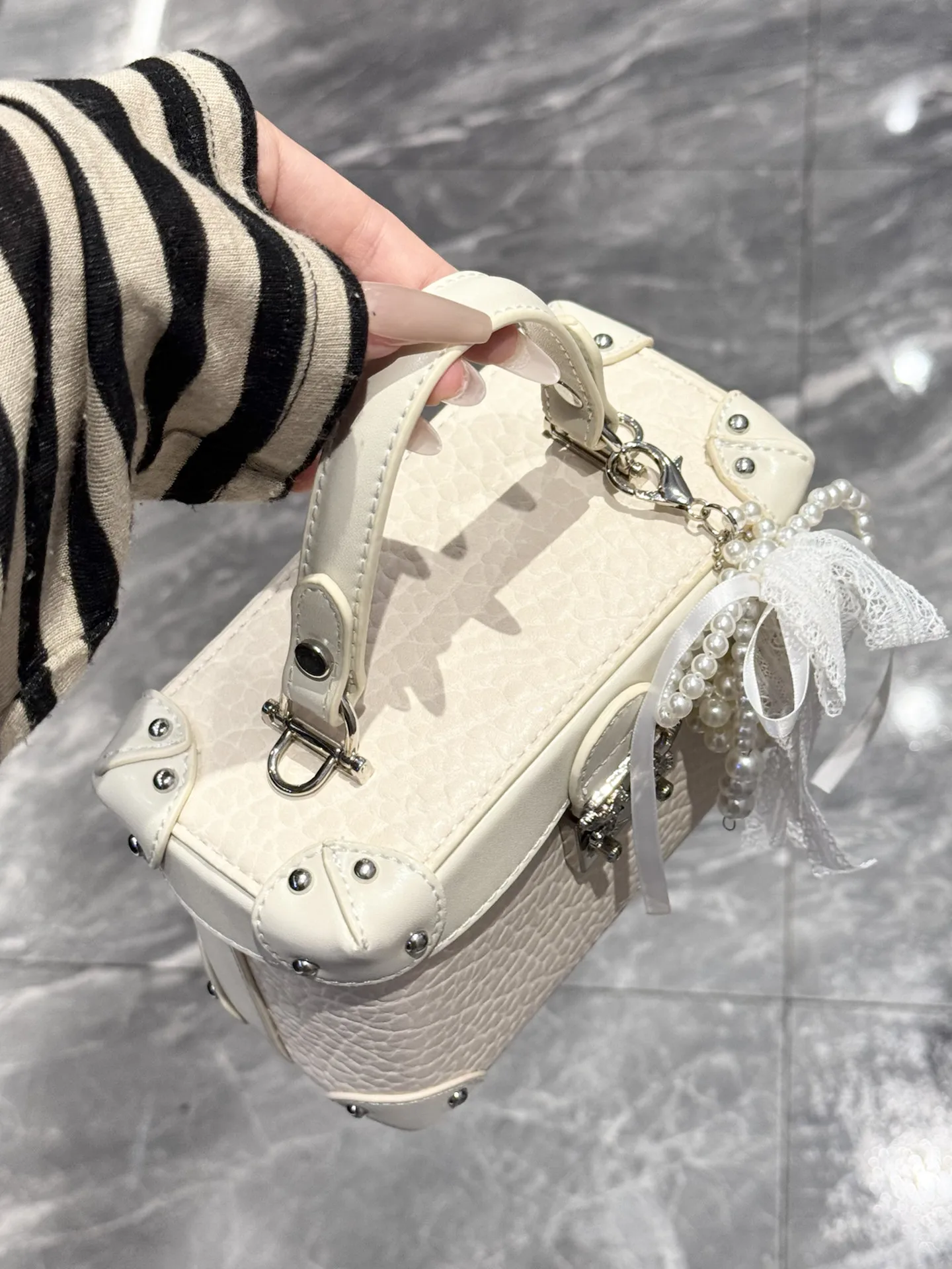amiciyah-women's-fashion-handbag-lychee-pattern-box-bag-crossbody-bag-handbag-sweet-lady-style-spring-2026-new-trend