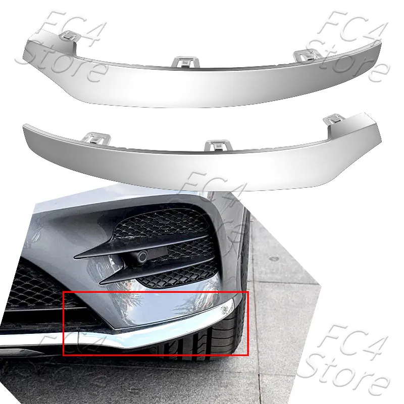 Car Accessories Front Bumper Molding Trim For Mercedes Benz W253 GLC Class 2017-2018 A2538852700 A2538852800 High Quality