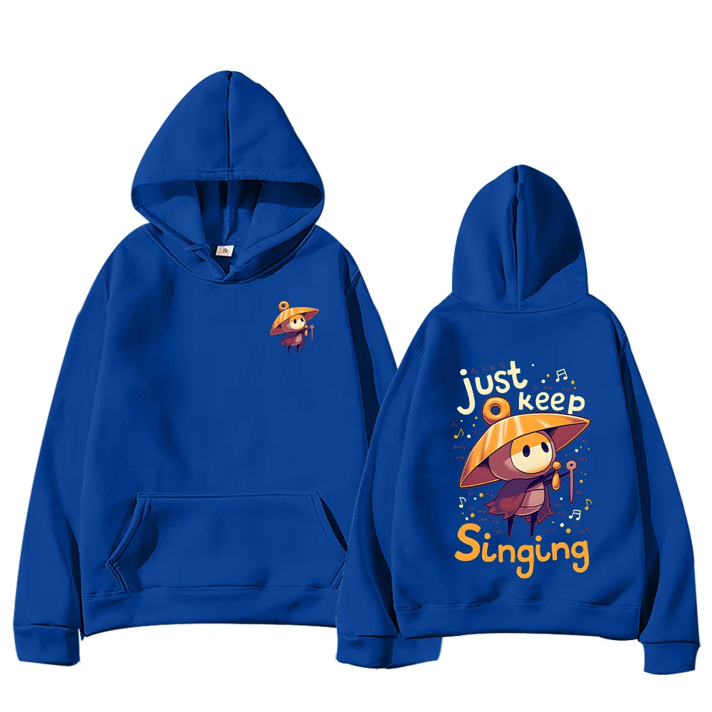 هولو نايت شيرما سونغ للجنسين هوديس الجوف فارس Silksong بلوزات الساخن لعبة المحملة القطن مضحك البلوز كم طويل هودي #2