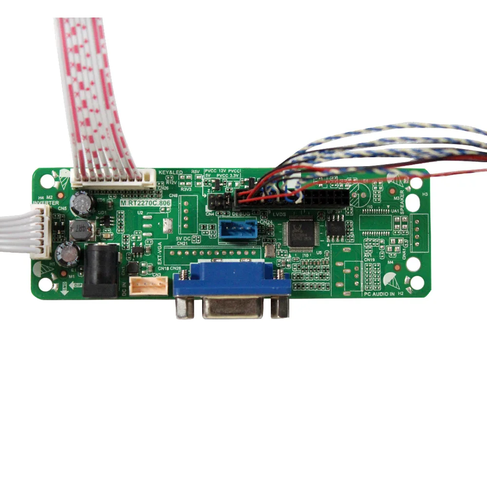 VGA LVDs Controller Board RT2270C for 7" 1280x800 N070ICG-L21 LCD Screen 40pin