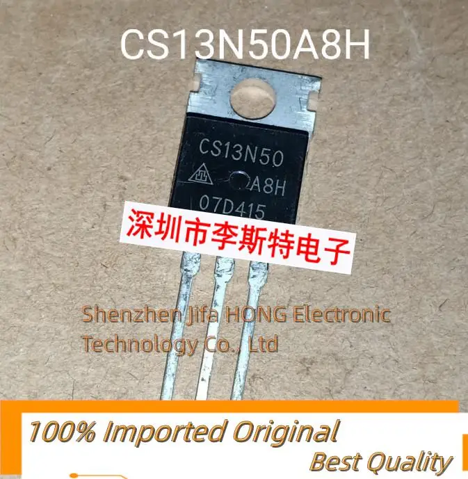 

10PCS/Lot CS13N50 CS13N50A8D 13A 500V TO-220 MOSFET Best QualityReally Stock Original