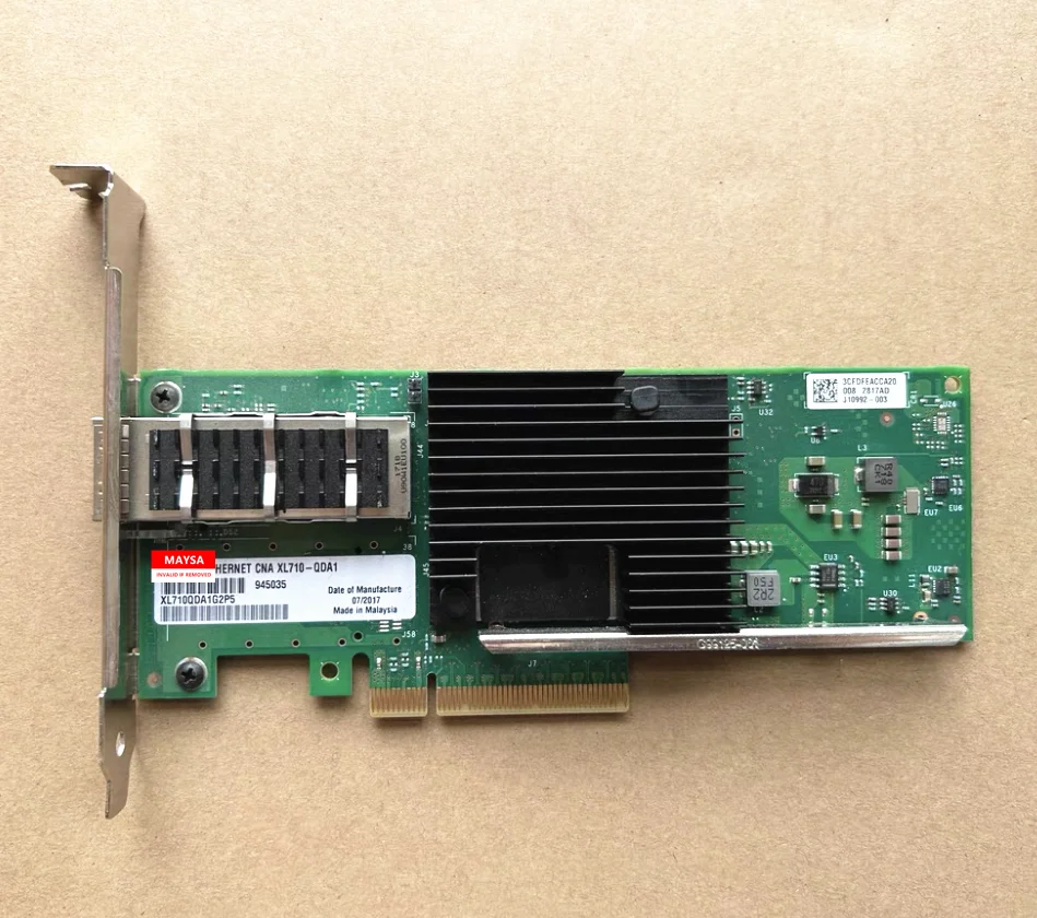 

Original XL710-QDA1 01CN40 40G single-port network adapter XL710 X8