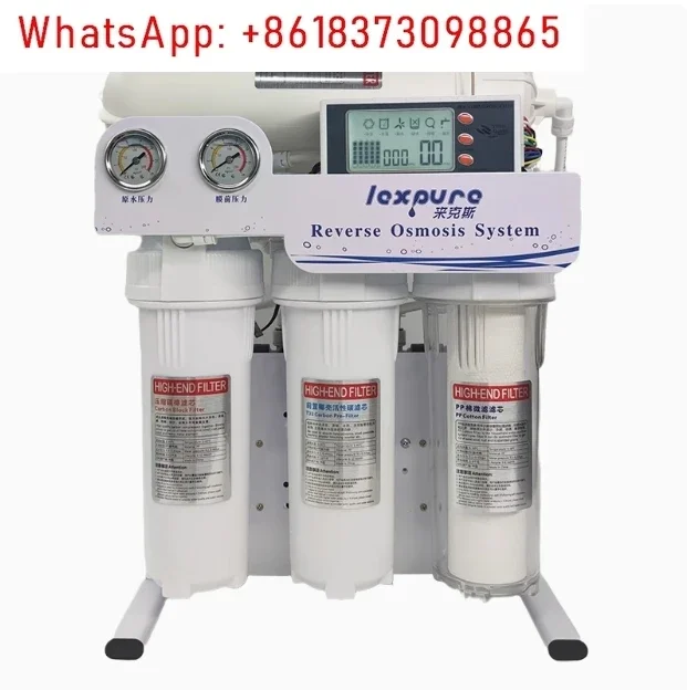 800/1200/1600 Gpd Level 5 Filtering RO Reverse Osmosis System Filter System Aquarium Filter System Smart Auto Water Purifier