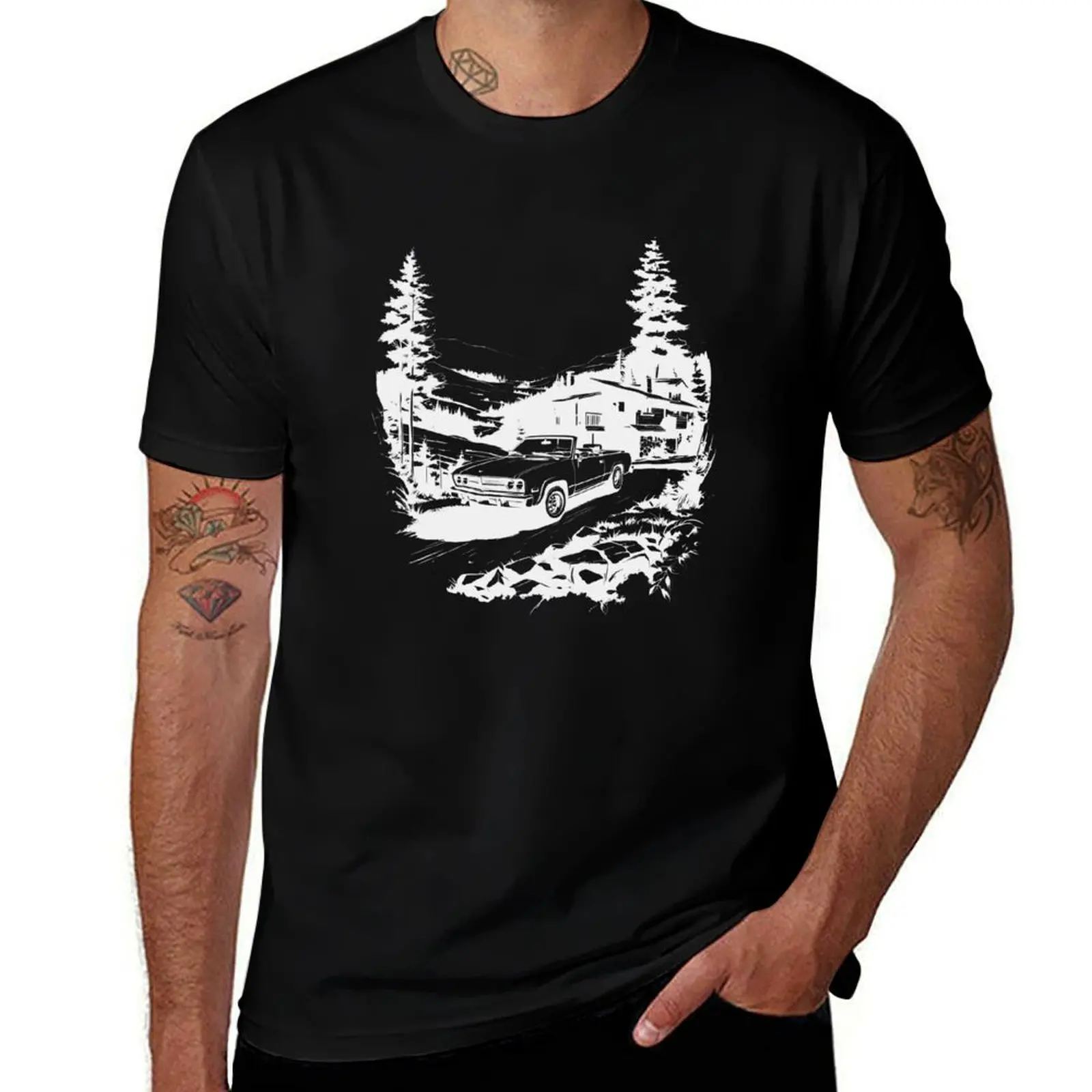 

cotton in t car t Vintage shirt cotton man mountain shirt luxury man T-Shirt for t man classic T-Shirt shirts