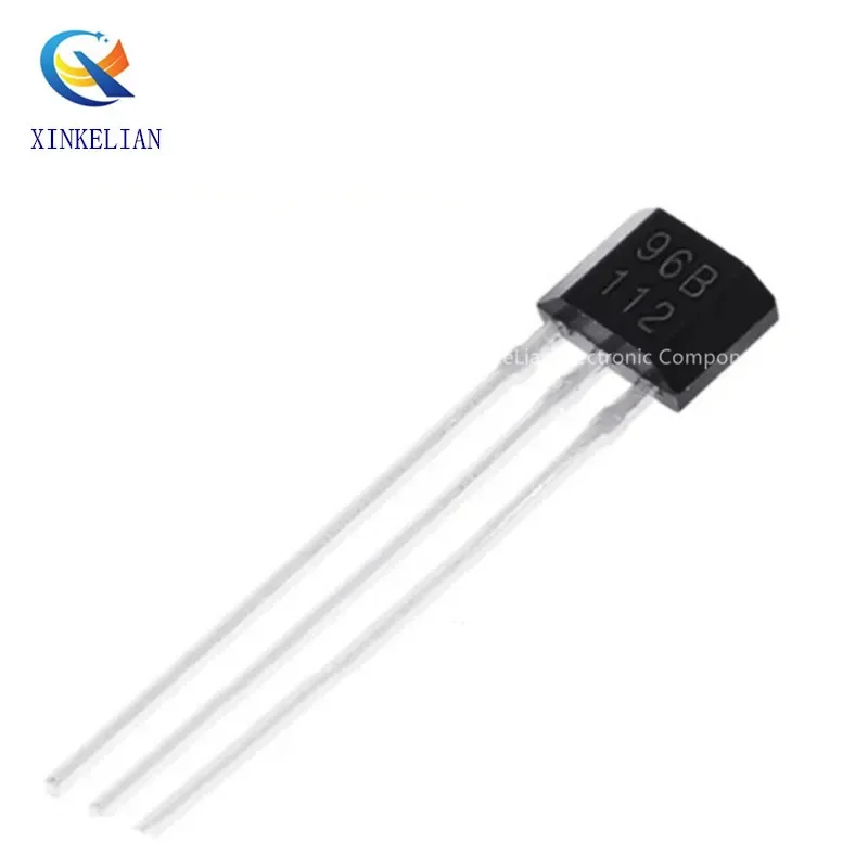 10PCS Magnetic Sensor SS496B (Silkscreen: 96B) High-Precision Analog Linear Hall Element 496B Hall