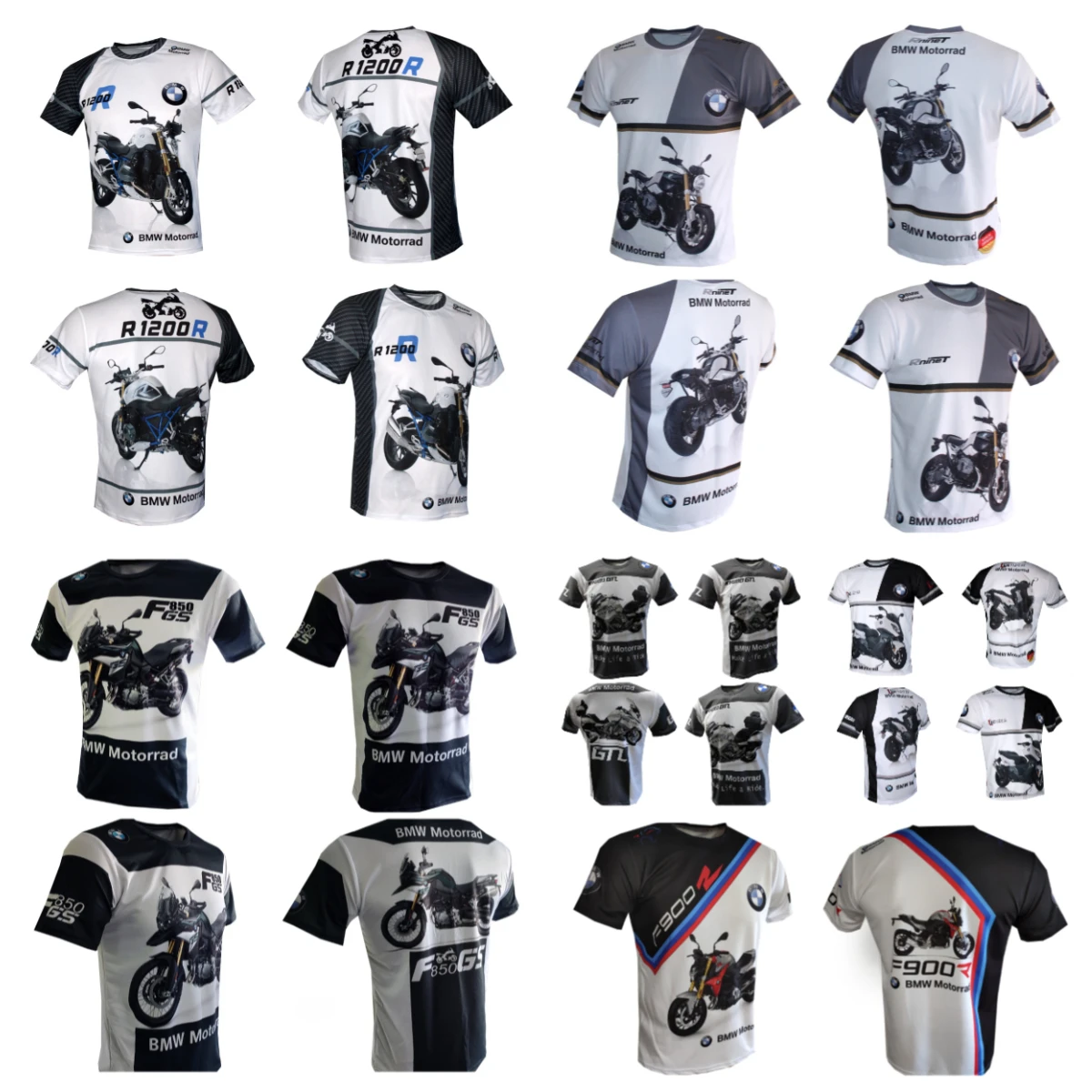 

Лето BMW Различные новые быстросохнущие футболки 2025 года для гонок на мотоциклах, мужские удобные дышащие повседневные свободные футболки с короткими рукавами Y2K