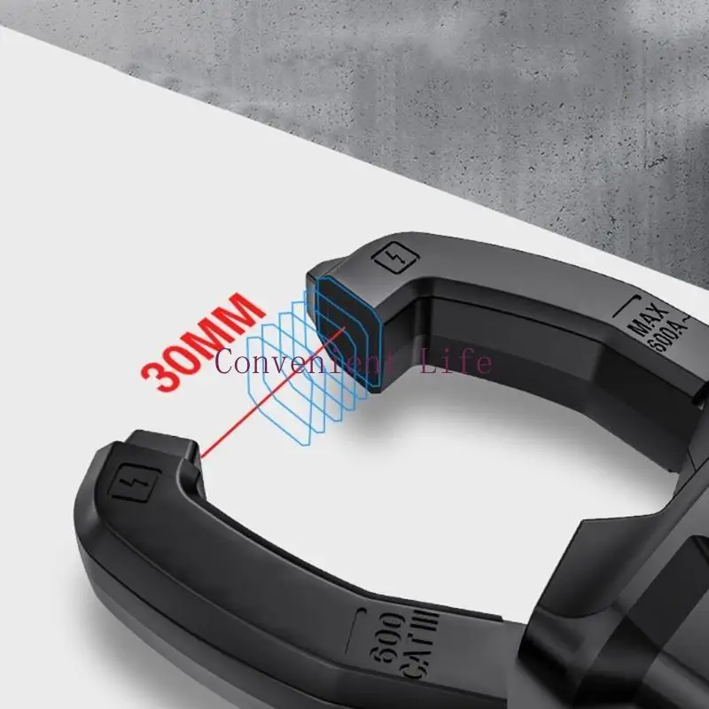 

L1EE Портативные клещи 200A True RMS AC/для постоянного тока, напряжение VFD, 10000 отсчетов, диодный измеритель сопротивления,