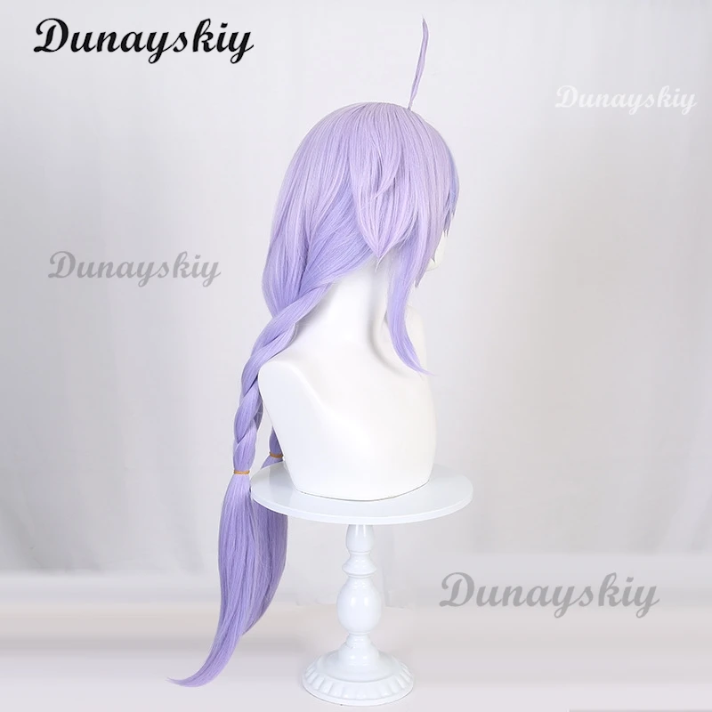 هونكاي: ستار السكك الحديدية Bailu شعر مستعار تأثيري طويل مستقيم الأرجواني الأزرق أومبري شعر مستعار مضفر 2025 أنيمي المعرض/تصميم مخصص