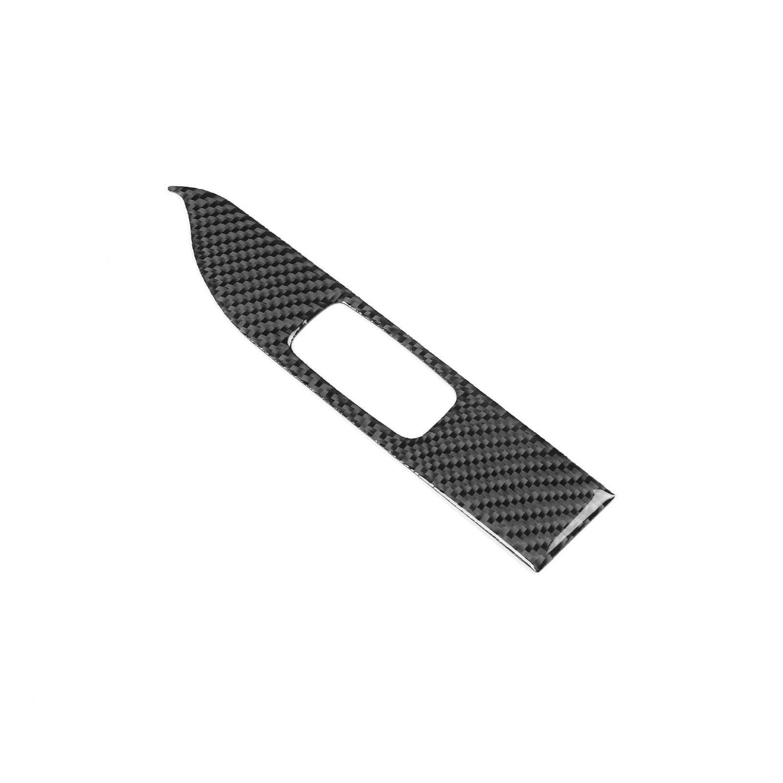For Infiniti G35 2002-2004 Car Interior Trim Accessories Real Soft Carbon Fiber Stickers Rear Door Window Switch Panel