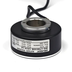 ABILKEEN Dia 80mm Photoelectricity Type Rotary Encoder with 20/22/25/28/30MM Through-Hole Shaft Rotary Encoder 10~2500 PPR