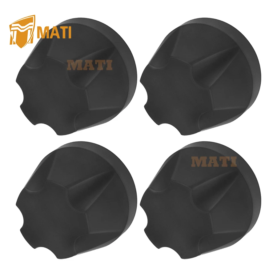 

4Pcs Front & Rear Wheel Cap for Yamaha Big B-Ear 250 350 B-Adger 80 C-hamp 100 Tri-Moto 225 Kodiak 400 Grizzly 600 52H-2512A-00