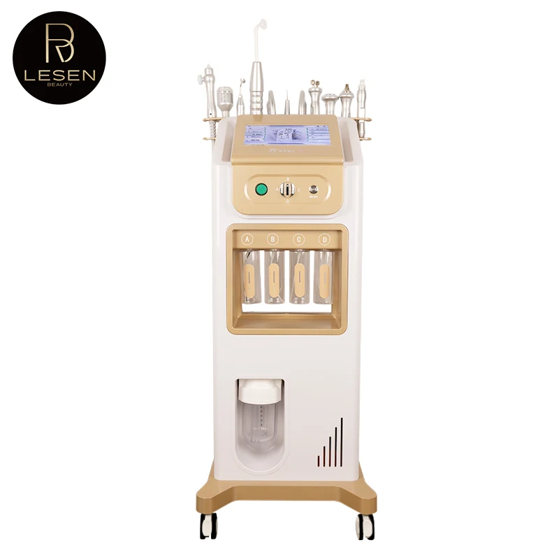 High-End Hydrodermabrasion Facial Machine Latest Beauty Equipment for Hydrating US & IT Plug Type