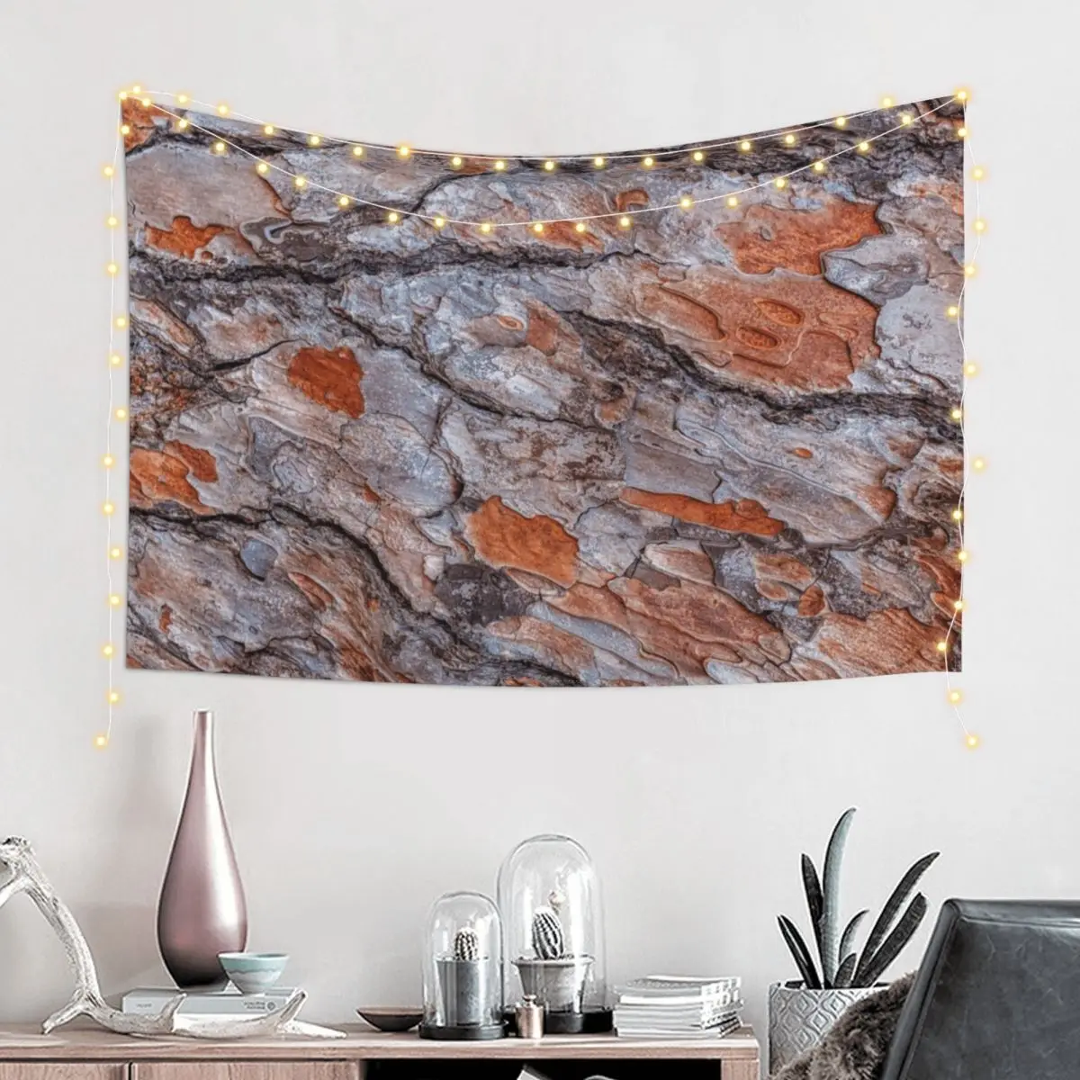 

Eucalyptus Tree Bark Tapestry Home Decorations Aesthetic For Bedroom Room Decoration Korean Style Tapestry