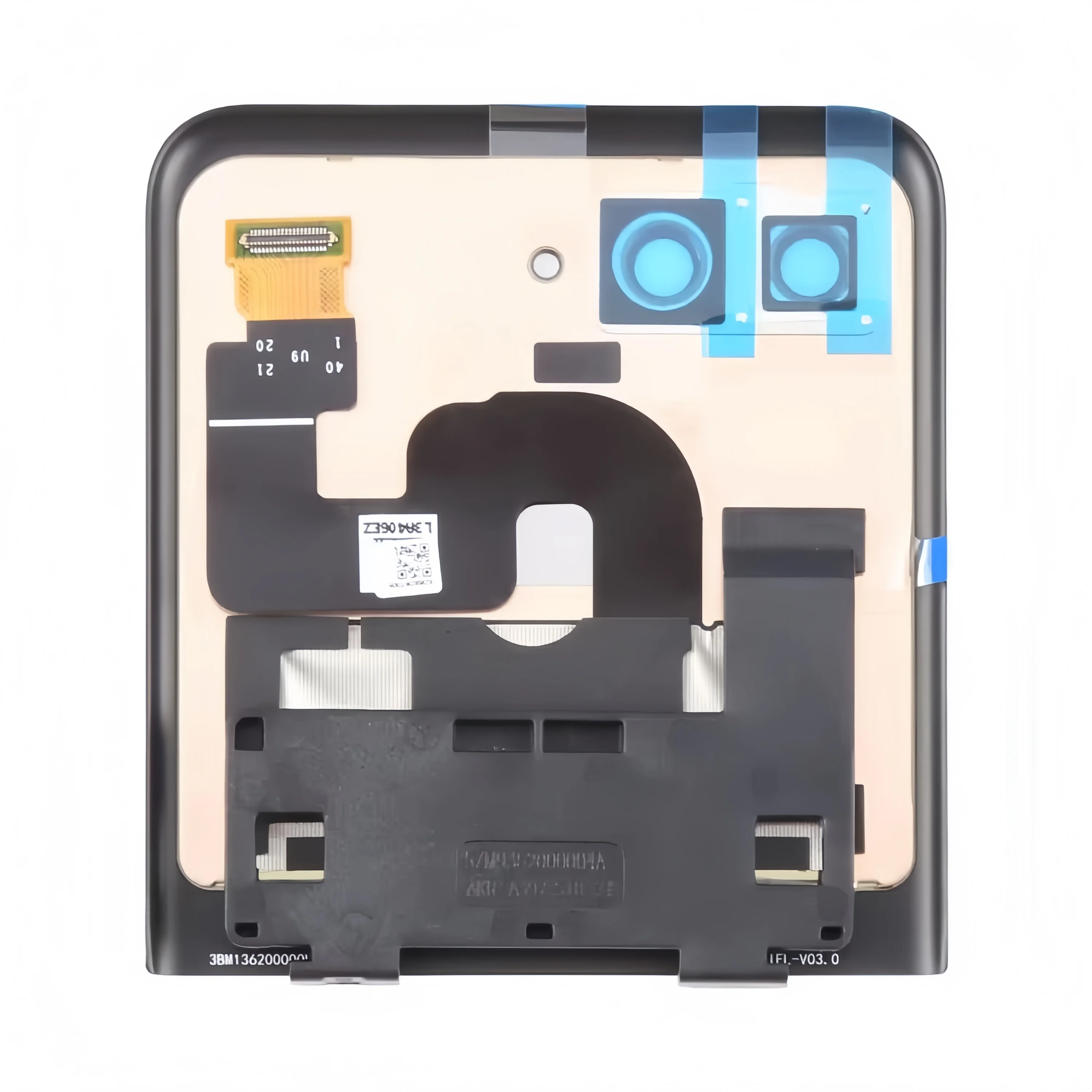 مجموعة شاشة OLED الأصلية لهاتف Motorola Razr 50/Razr 50 Ultra/Razr 2024/Razr plus 2024 ملحقات الهاتف المحمول بشاشة مرنة