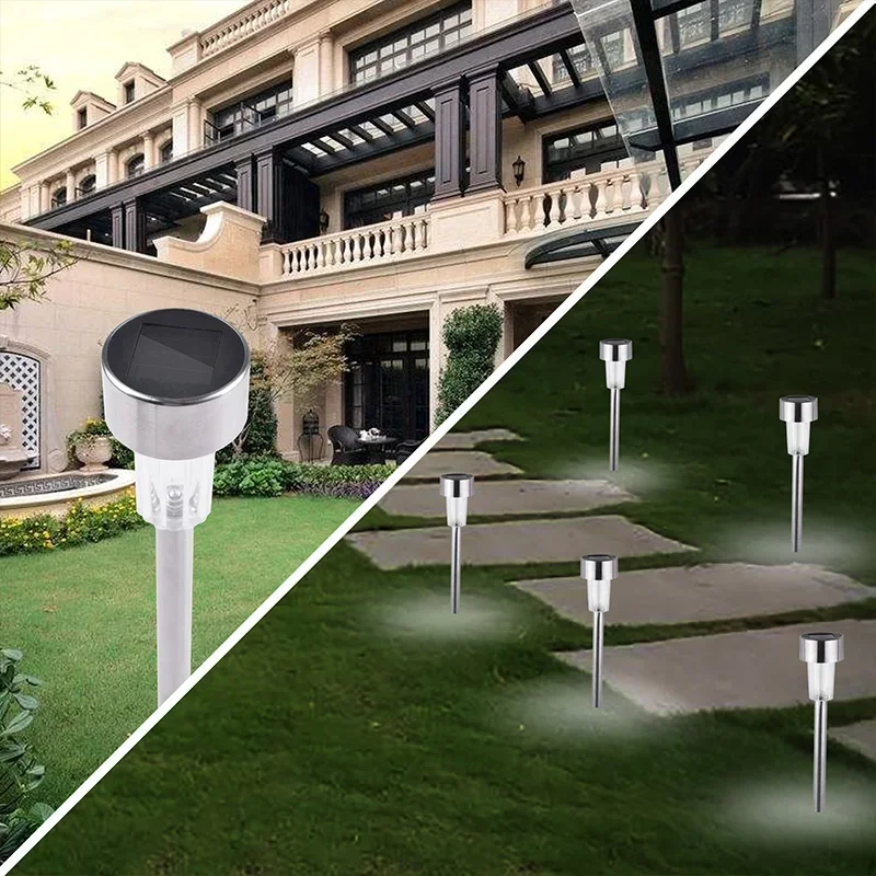 Solar Light Garden Decoration Tools Outdoor Solar Powered Lamp Waterproof Landscape Lighting for Pathway Patio Yard Lawn